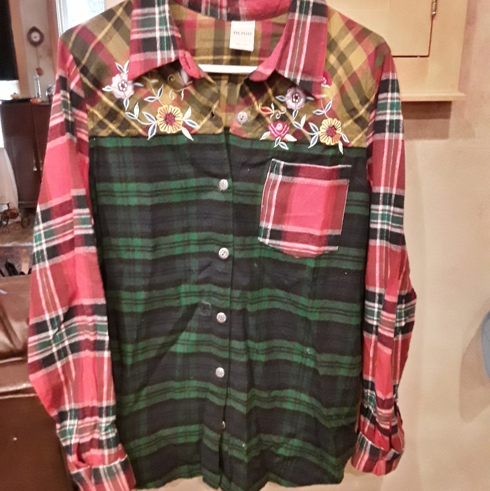 Ladies flannel shirt
